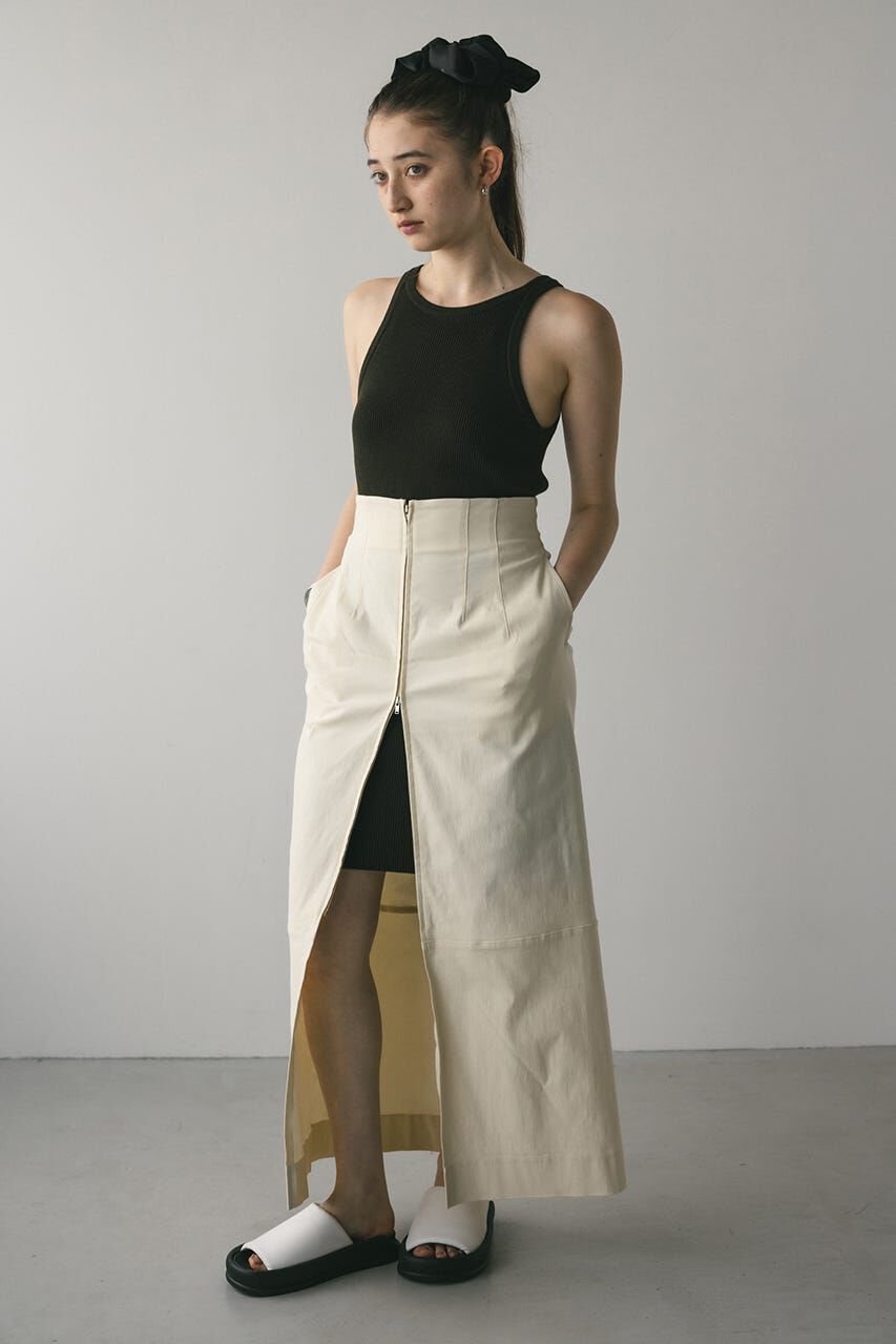 STYLEMIXER「フロントジップタイトスカート」|スカート|