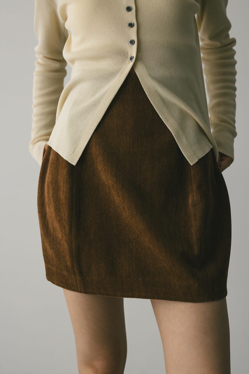 STYLEMIXER「ベロアミニスカートパンツ」|スカート|