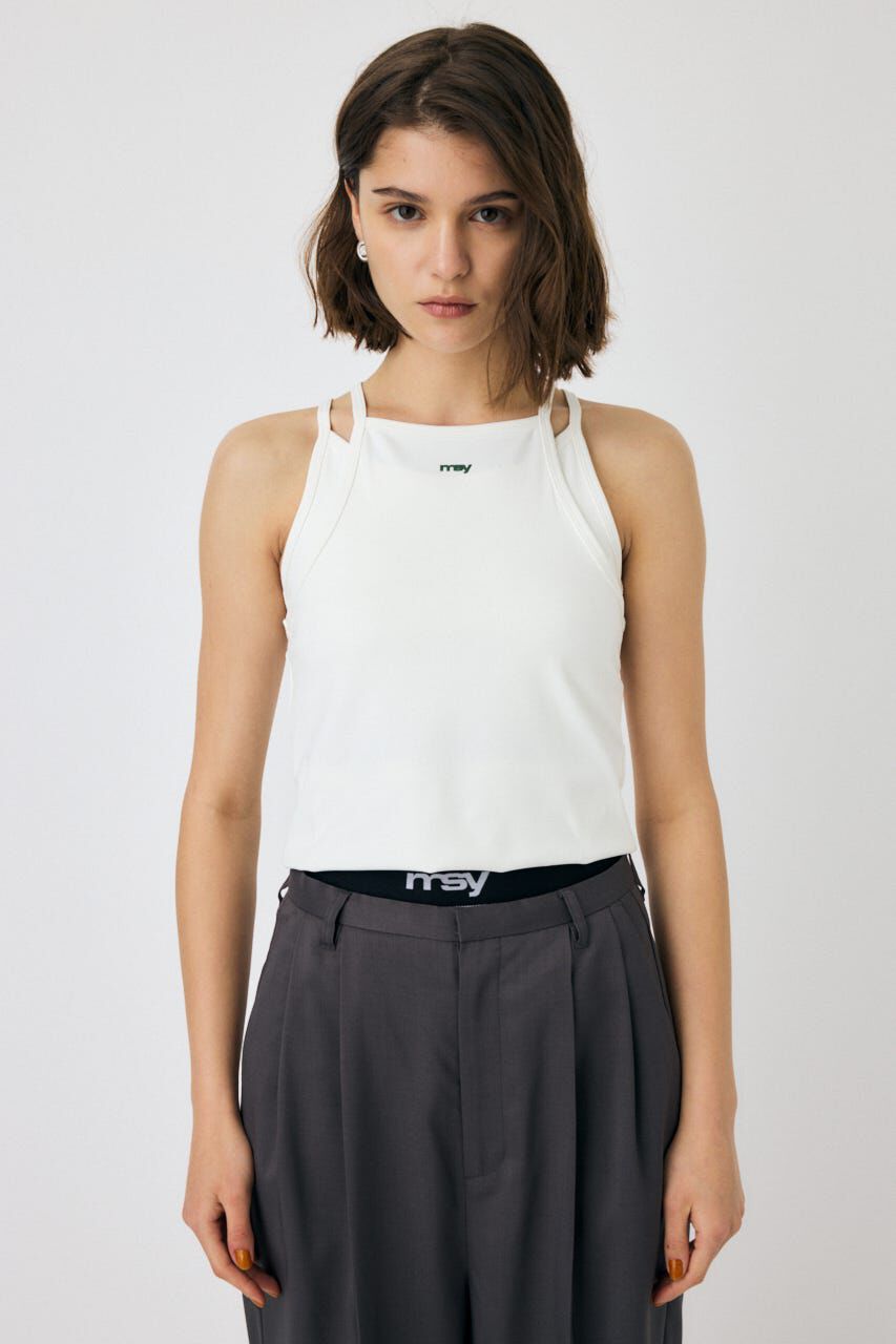 MOUSSY「LAYERED キャミソール」|キャミソール|