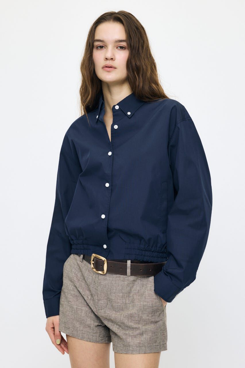 MOUSSY「BUTTON DOWN SHIRT ブルゾン」|シャツ・ブラウス|