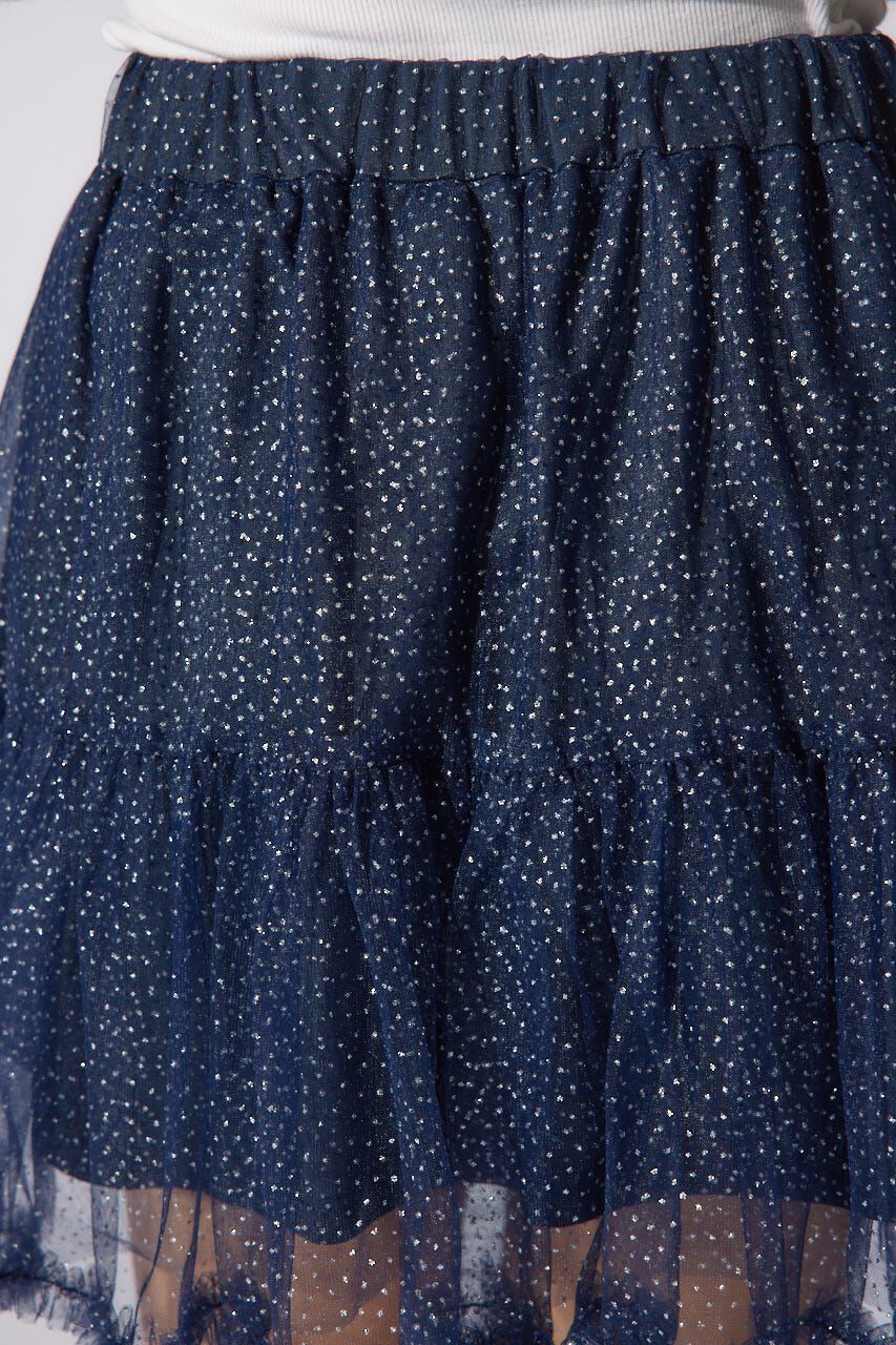 rienda「ボリュームチュールミニスコートショートパンツ」|その他|