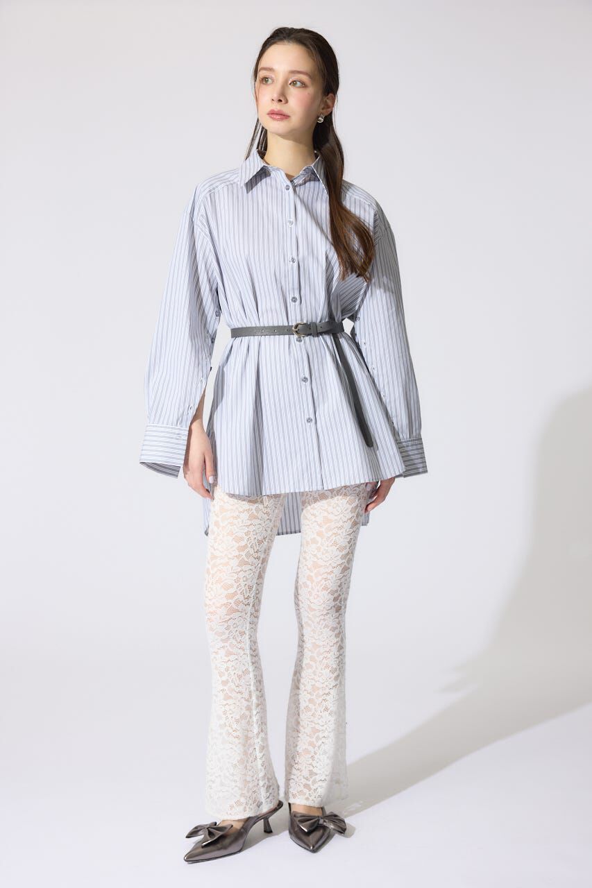 rienda「2WAYベルトセットシャツトップス」|シャツ・ブラウス|