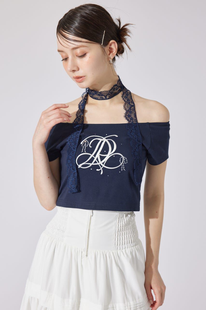 rienda「2WAYオフショルTシャツ」|Tシャツ・カットソー|NVY