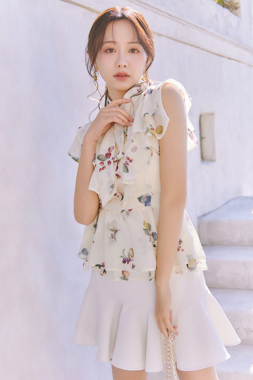 rienda「サーキュラーフレアジャストウエストスカート」|スカート|