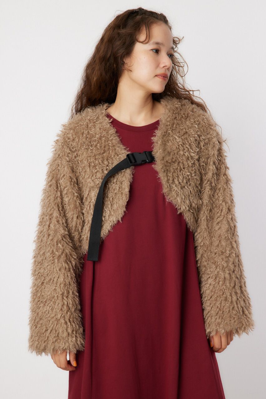 RODEO CROWNS「ボアボレロブルゾン」|その他|