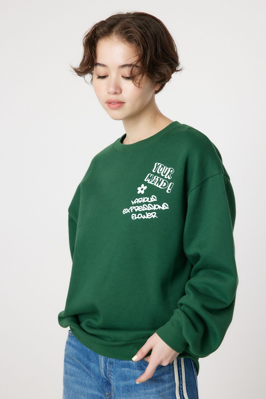 RODEO CROWNS「FOUR FLOWER スウェット」|パーカー|