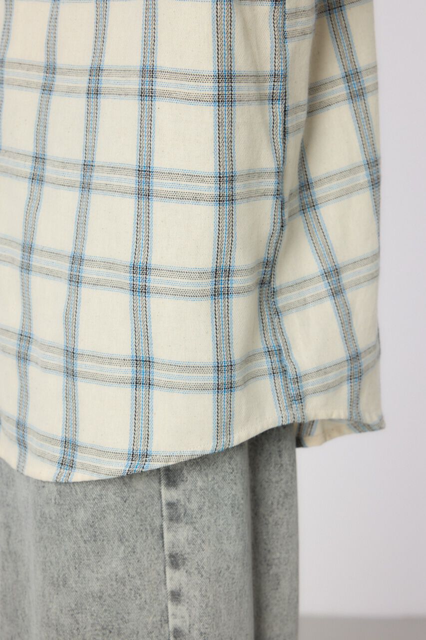 RODEO CROWNS「フーデッドチェックシャツ」|シャツ・ブラウス|