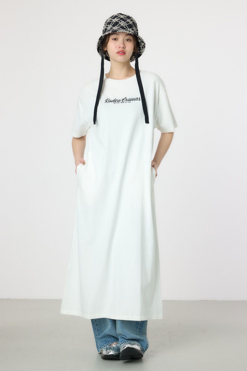 RODEO CROWNS「加工EBL LOGOワンピース」|ワンピース|