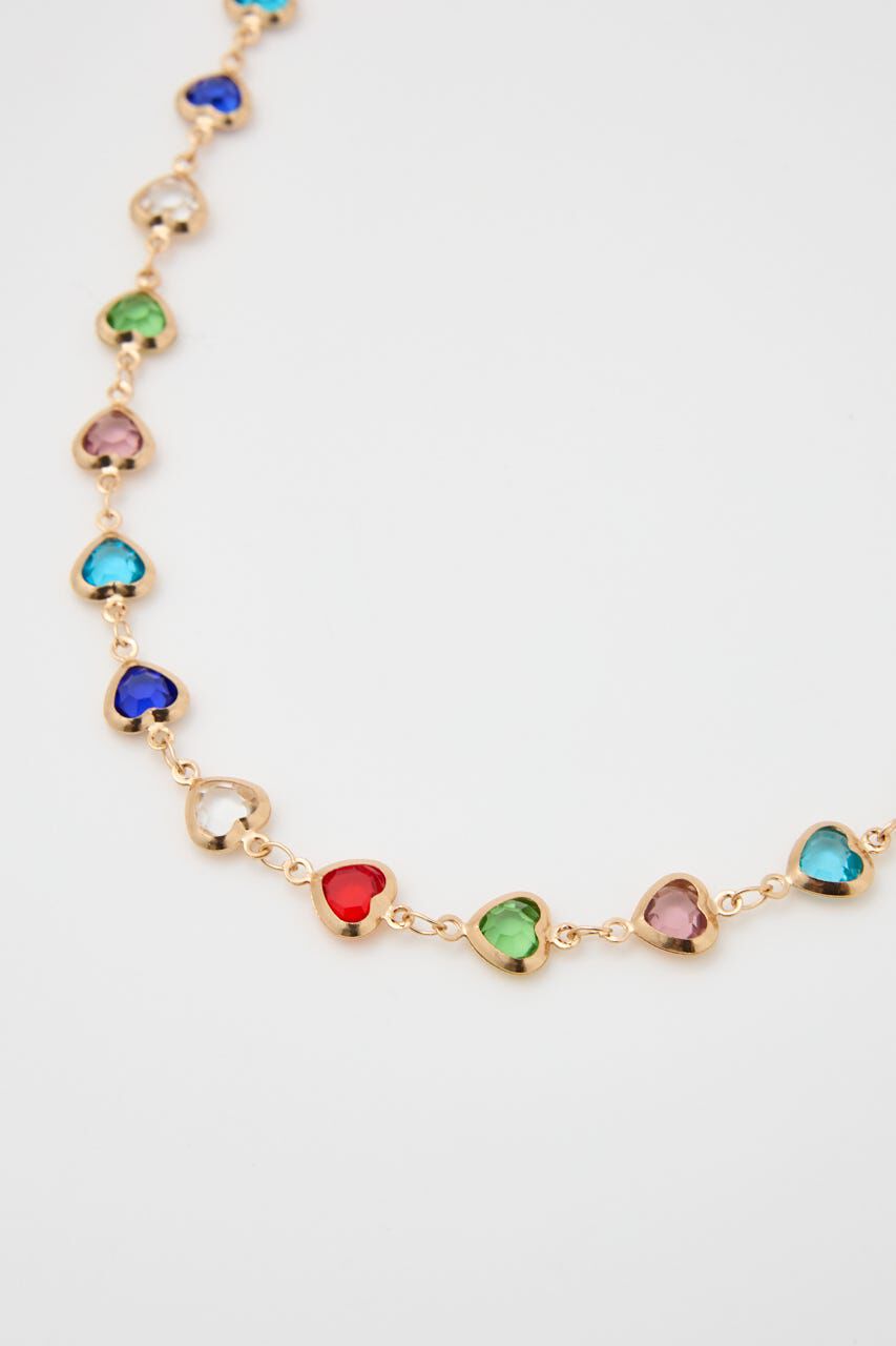 RODEO CROWNS「カラフルハートネックレス」|ネックレス|