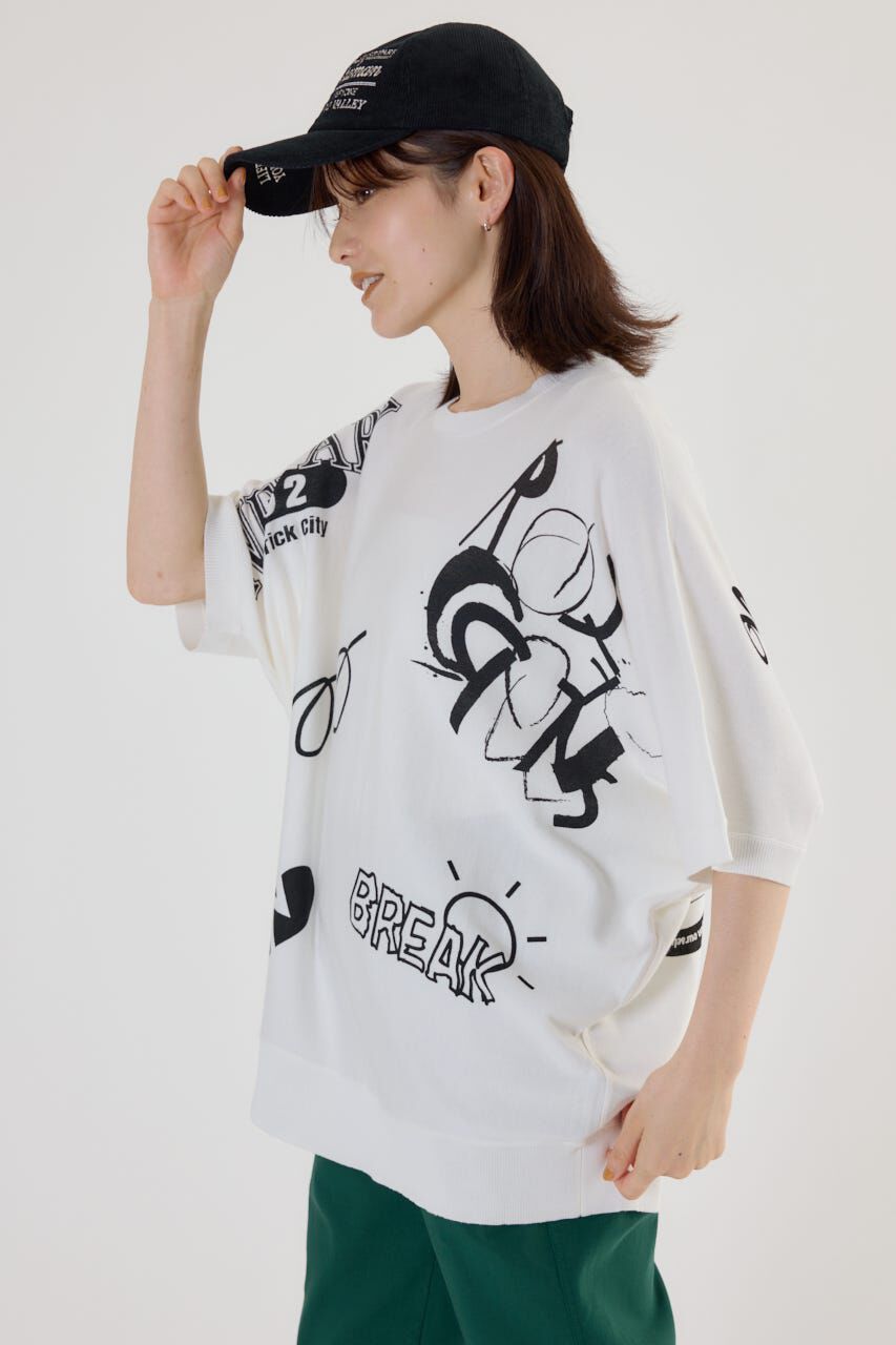 RODEO CROWNS「BREAK ドルマンニット」|ニット・セーター|