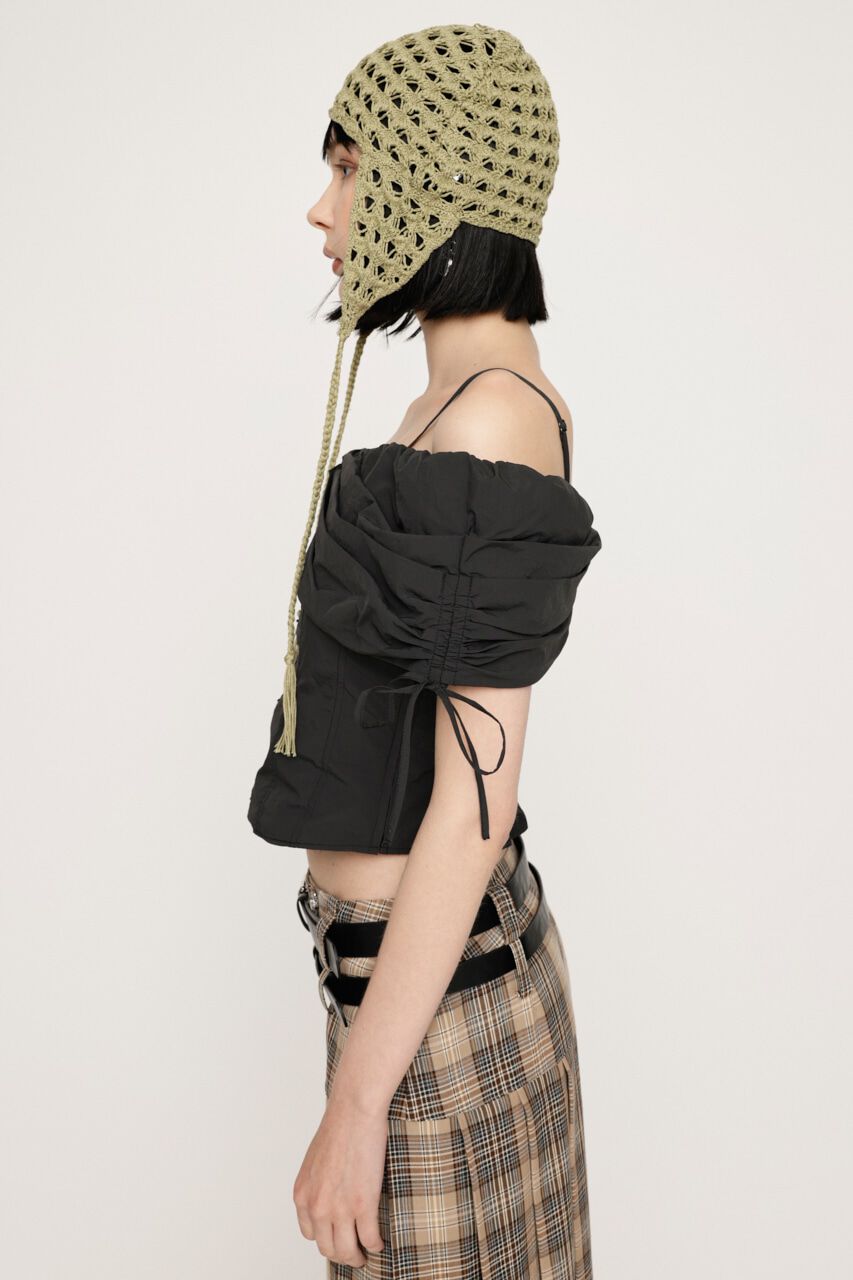 SLY「FRONT HOOK 2WAY SHOULDER ブラウス」|シャツ・ブラウス|