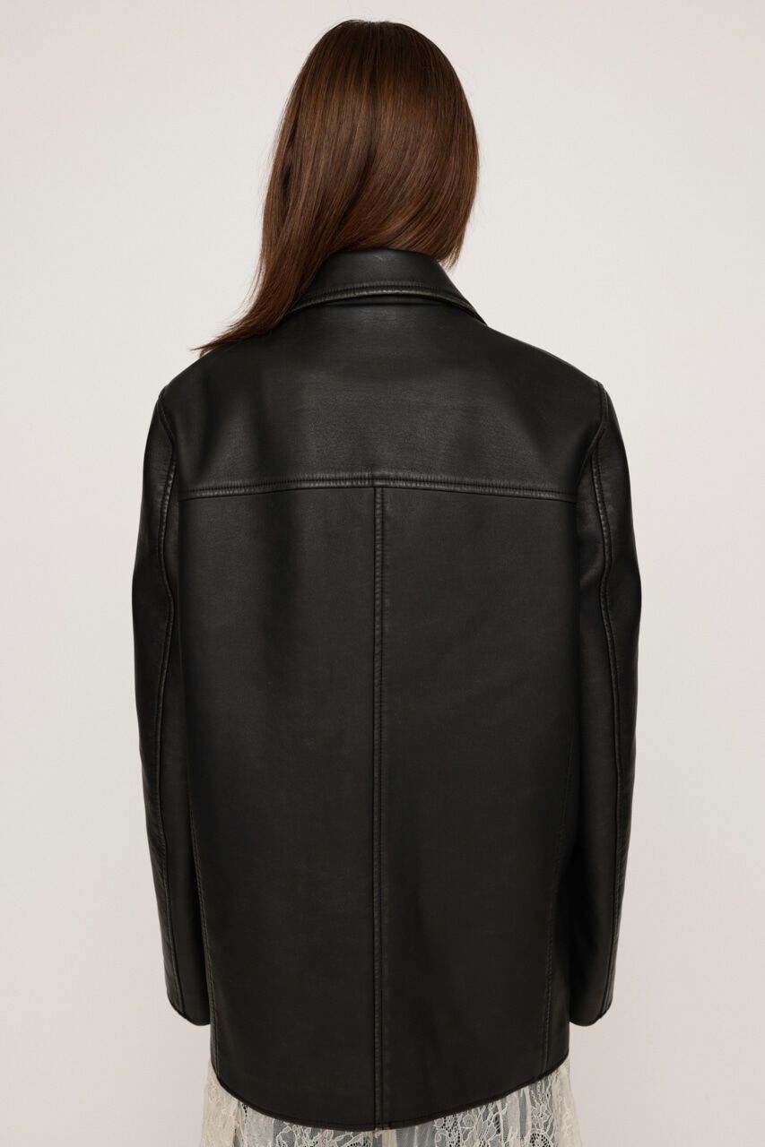 SLY「VINTAGE F／LEATHER TAILORED ジャケット」|その他|