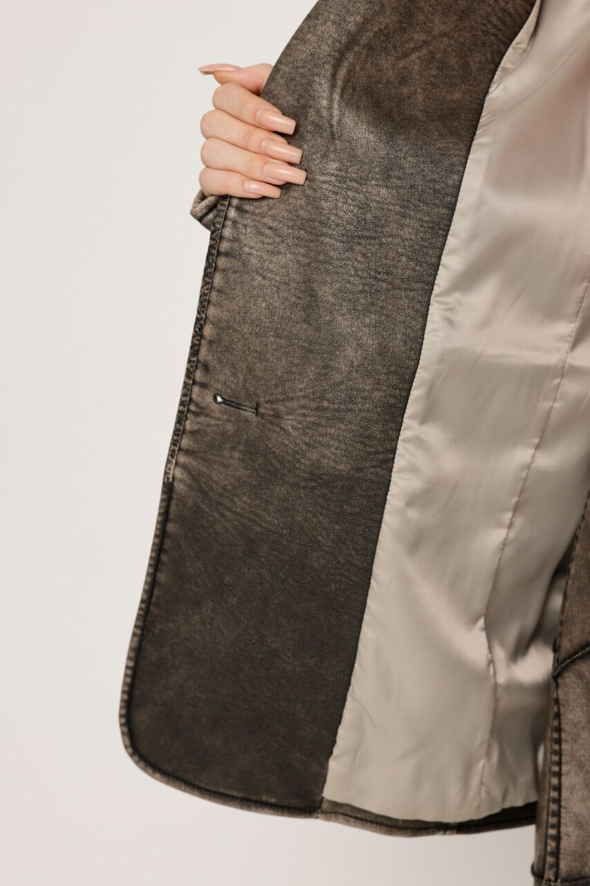 SLY「VINTAGE F／LEATHER TAILORED ジャケット」|その他|