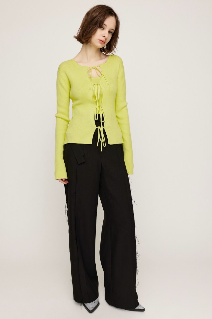 SLY「CUT OFF WAIST STRAIGHT パンツ」|その他|