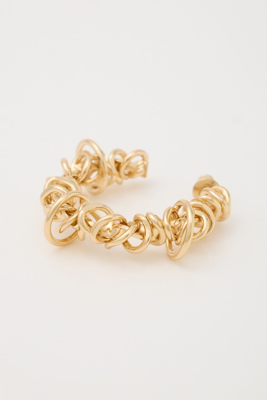 SLY「WINDING METAL HOOP ピアス」|ピアス|