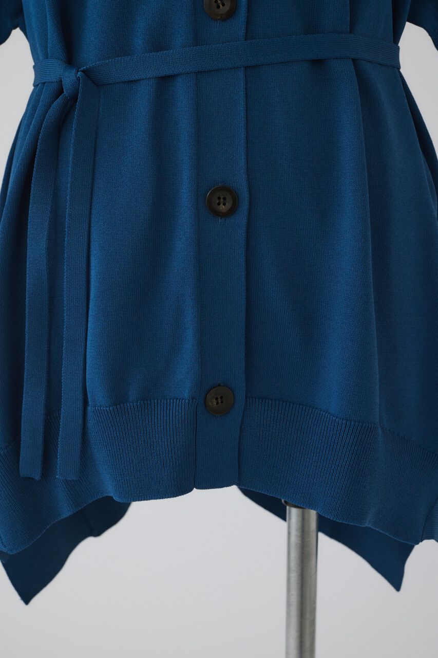 RIM.ARK 「Hem design wide knit CD」|カーディガン|