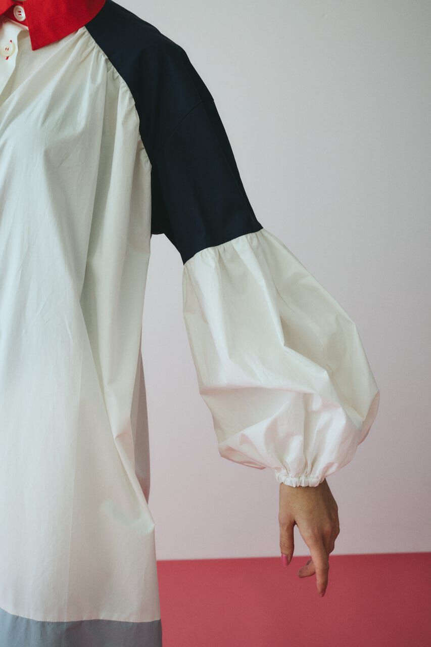 HeRIN.CYE「Color block dress」|ワンピース|