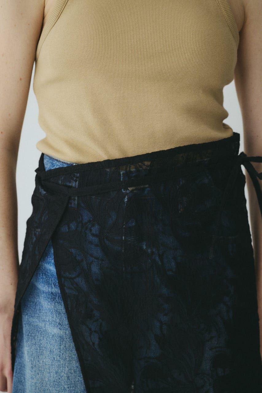 HeRIN.CYE「Lace wrap skirt」|スカート|