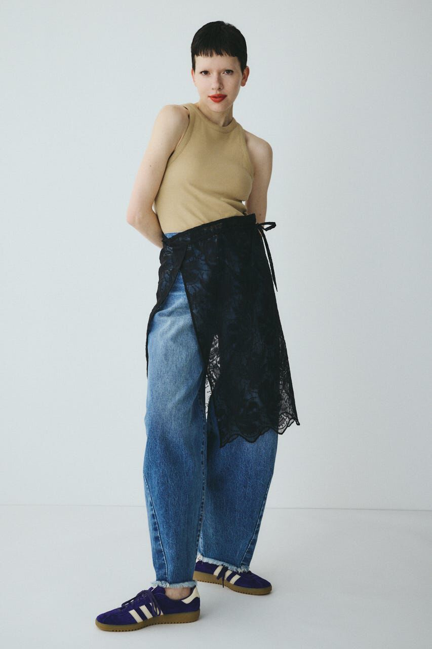 HeRIN.CYE「Lace wrap skirt」|スカート|