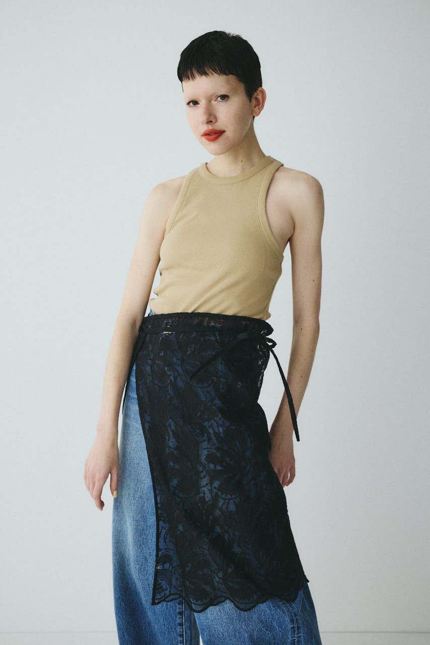 HeRIN.CYE「Lace wrap skirt」|スカート|