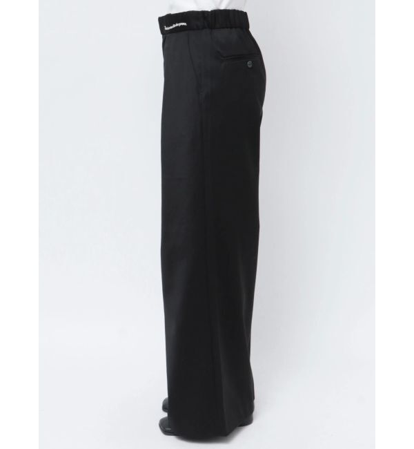 CALNAMUR「MESSAGE EMBROIDERY SLACKS/メッセージエンブロイダリースラックス」|その他|