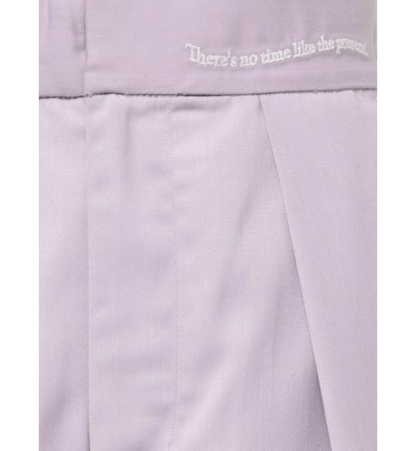 CALNAMUR「MESSAGE EMBROIDERY SLACKS/メッセージエンブロイダリースラックス」|その他|