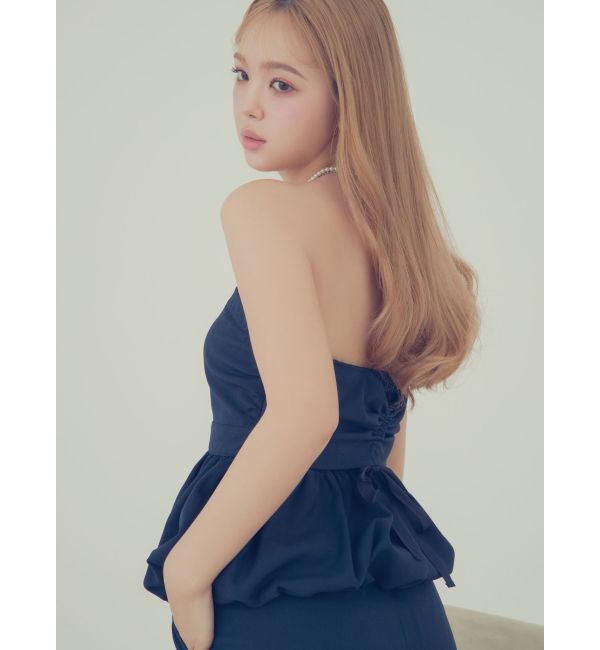 CALNAMUR「BALLOON BARE TOPS/バルーンベアトップス」|シャツ・ブラウス|