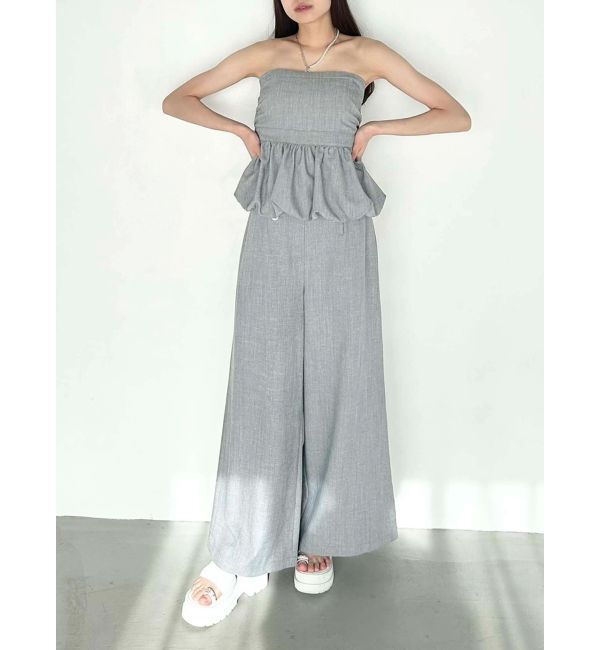CALNAMUR「BALLOON BARE TOPS/バルーンベアトップス」|シャツ・ブラウス|