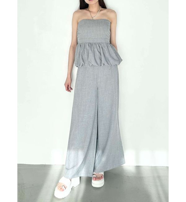 CALNAMUR「BALLOON BARE TOPS/バルーンベアトップス」|シャツ・ブラウス|