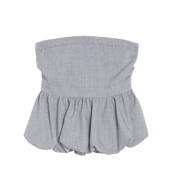 CALNAMUR「BALLOON BARE TOPS/バルーンベアトップス」|シャツ・ブラウス|
