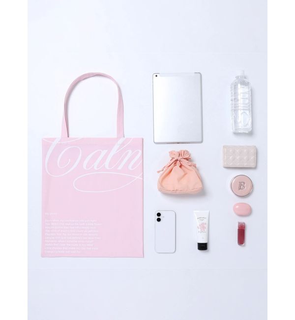 CALNAMUR「ナイロントートロゴバッグ」|トートバッグ|