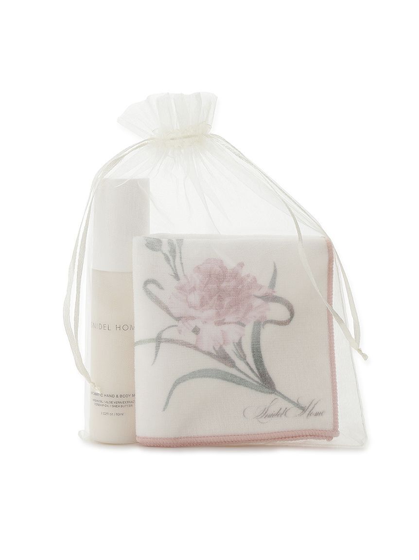 SNIDEL HOME「【母の日】ハンドタオル&times;ハンドボディミルクセット」|ハンカチ|