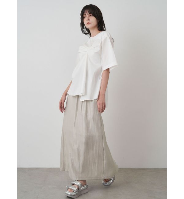 ELENDEEK「BUSTIER DRAPE BL」|シャツ・ブラウス|