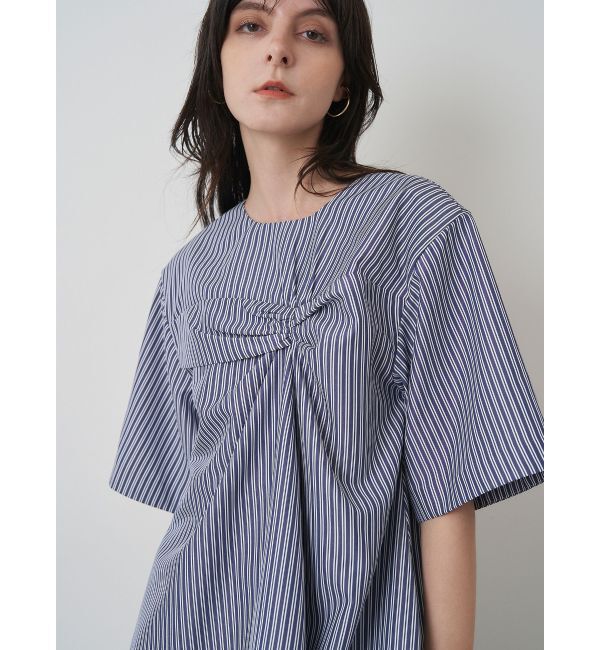 ELENDEEK「BUSTIER DRAPE BL」|シャツ・ブラウス|