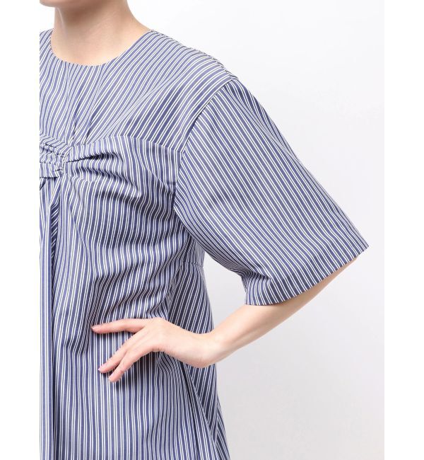 ELENDEEK「BUSTIER DRAPE BL」|シャツ・ブラウス|