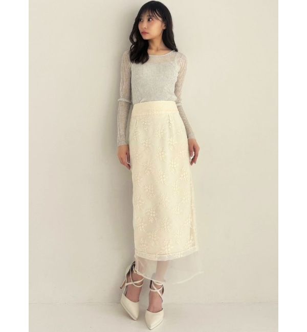 RESEXXY「シアーニットトップス」|ニット・セーター|