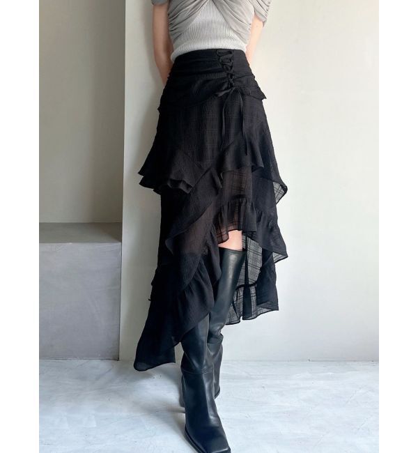 RESEXXY「アシンメトリーイレヘムスカート」|スカート|