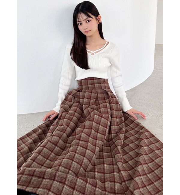 RESEXXY「【WEB限定】ハイウエストコルセットスカート」|スカート|