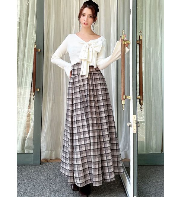 RESEXXY「【WEB限定】ハイウエストコルセットスカート」|スカート|