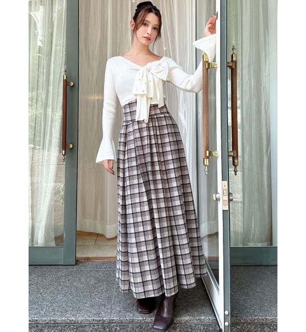 RESEXXY「【WEB限定】ハイウエストコルセットスカート」|スカート|