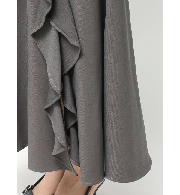 RESEXXY「フリルスリットフレアスカート」|スカート|