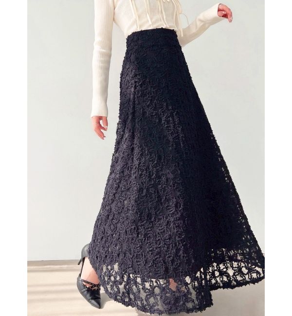 RESEXXY「ジャガードフレアスカート」|スカート|