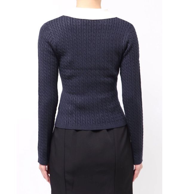 RESEXXY「ナロータイケーブルニットトップス」|ニット・セーター|