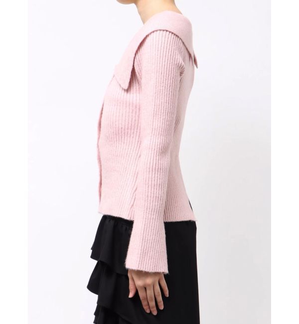 RESEXXY「ビッグカラーニットトップス」|ニット・セーター|