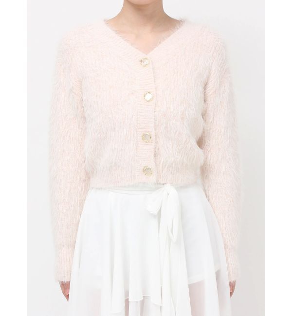 RESEXXY「【追加生産分】シャギーニットカーディガン」|カーディガン|