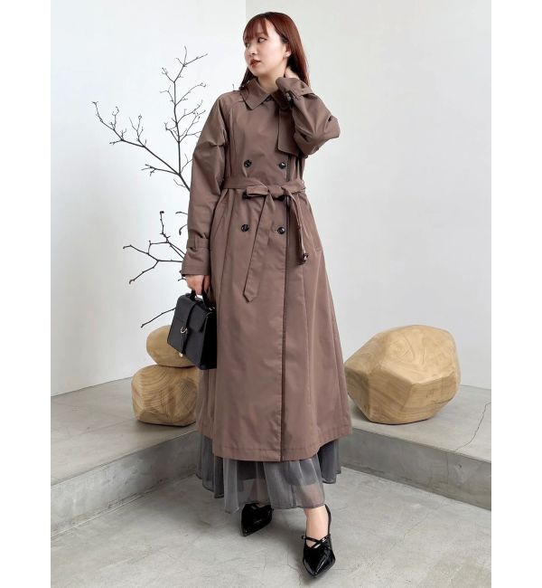 dazzlin「【藤井サチコラボ】ケープ付2WAYトレンチコート」|トレンチコート|