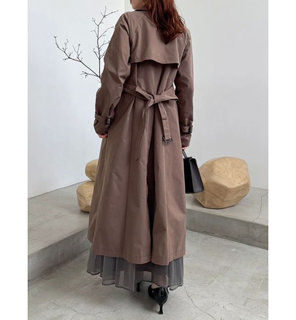 dazzlin「【藤井サチコラボ】ケープ付2WAYトレンチコート」|トレンチコート|