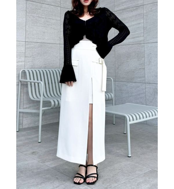 dazzlin「スリットラップタイトスカート」|スカート|