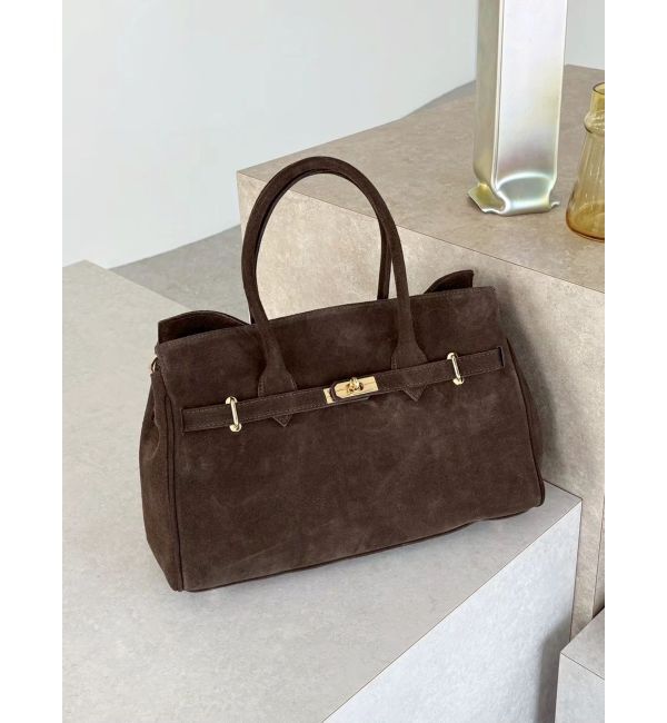 MERCURYDUO「【MILLELA FIRENZE】スエードハンドバッグ」|ハンドバッグ|