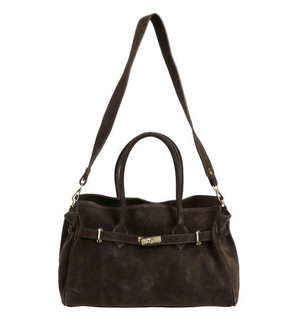 MERCURYDUO「【MILLELA FIRENZE】スエードハンドバッグ」|ハンドバッグ|